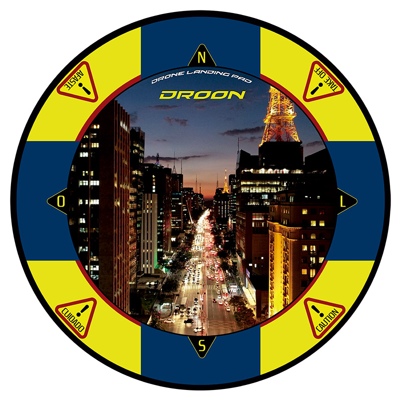 Landing drone pad personalizado